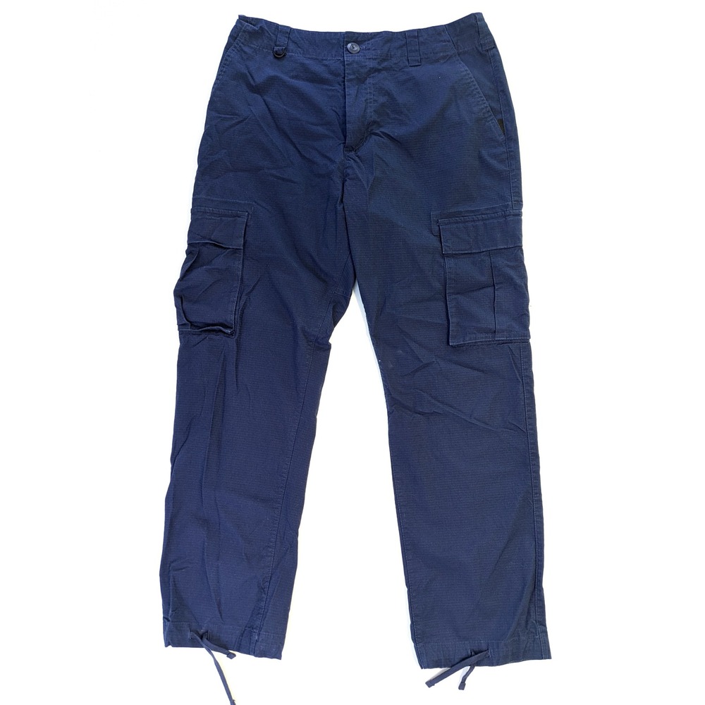 Nike SB Mens Ripstop Cargo Pants Kearny Navy Blue Skateboarding Size 32